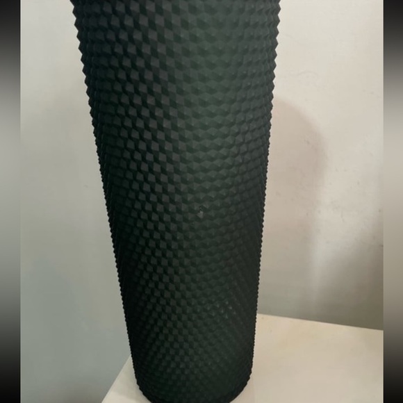 Starbucks Dark Green Matte soft-touch bling cold cup New - Picture 4 of 5